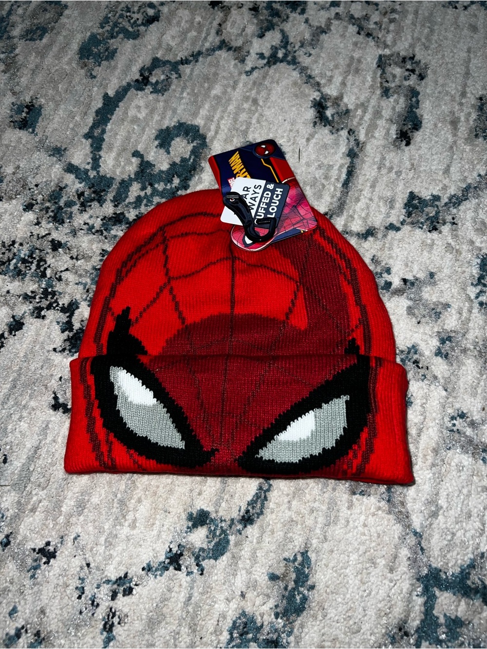 Spiderman 2 Way Beanie
